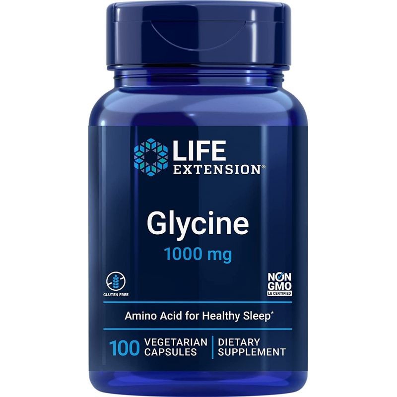 Life Extension - Glycine, 1000mg - 100 vcaps
