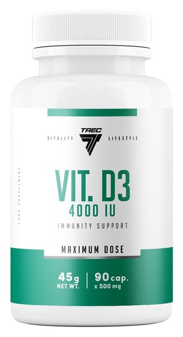Trec Nutrition - Vit. D3, 4000IU - 90 caps