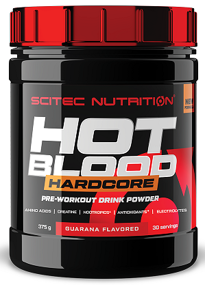SciTec - Hot Blood Hardcore, Guarana - 375g