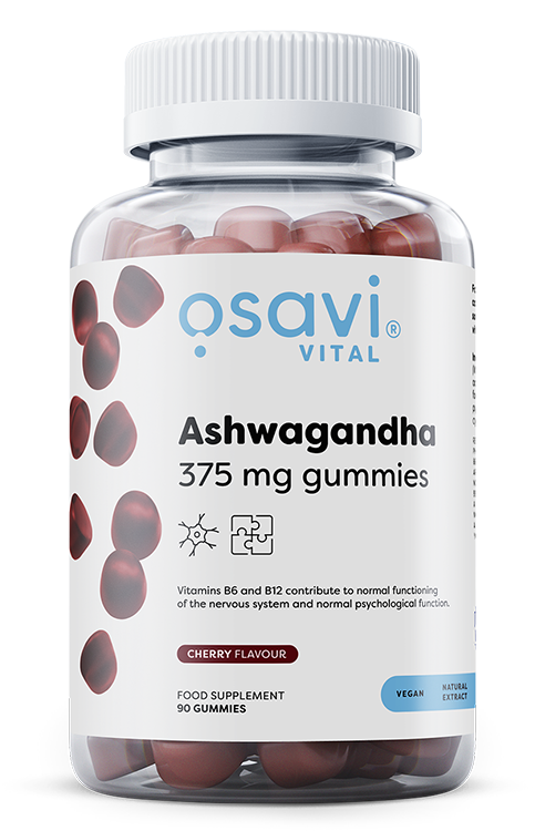 Osavi - Ashwagandha 375mg Gummies, Cherry - 90 gummies
