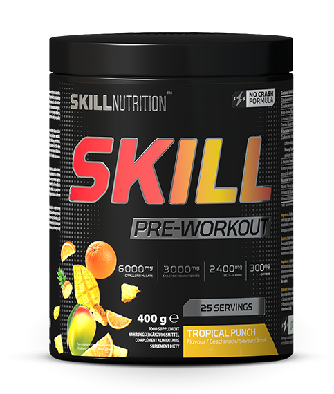 Skill Nutrition - Skill Pre-Workout, Tropical Punch - 400g