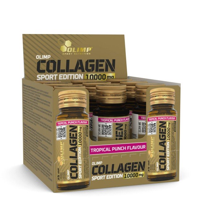 Olimp Nutrition - Collagen Sport Edition, Tropical Punch - 9 x 25 ml.