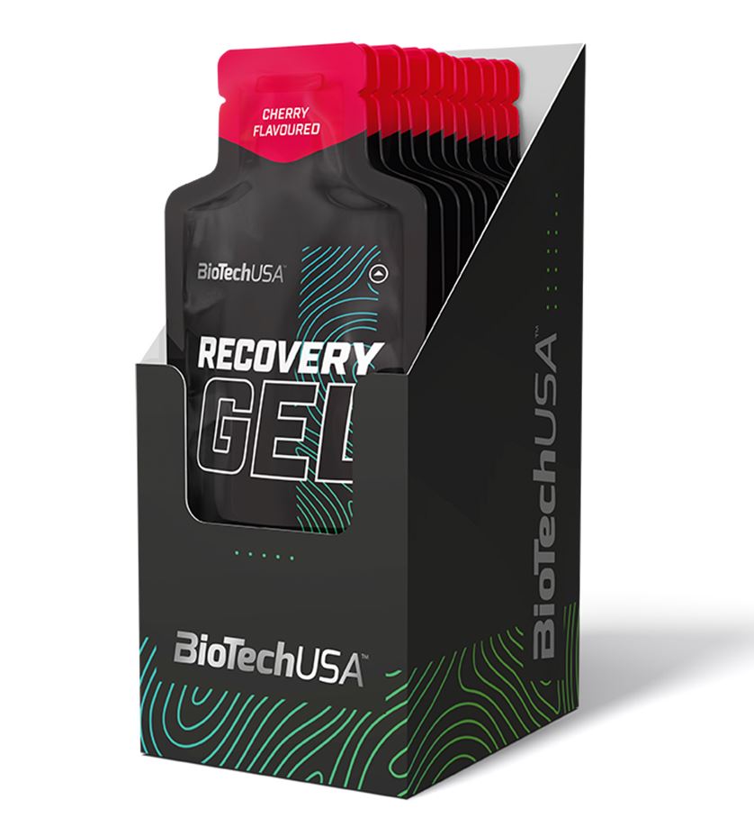 BioTechUSA - Recovery Gel, Cherry - 12 x 40g