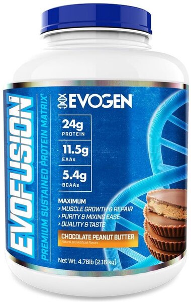 Evogen - Evofusion, Chocolate Peanut Butter - 2016g