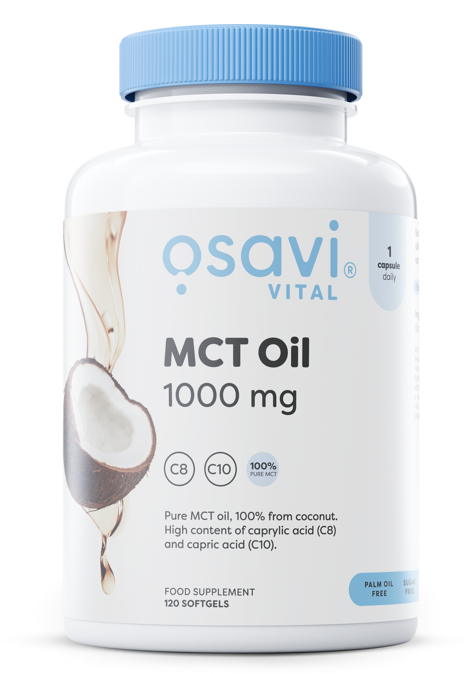 Osavi - MCT Oil, 1000mg - 120 softgels