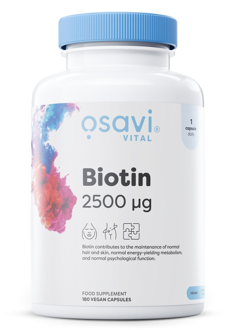 Osavi - Biotin, 2500mcg - 180 vegan caps