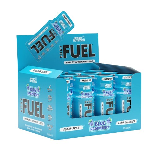 Applied Nutrition Bodyfuel Energy Shots Blue Raspberry - 12 x 60 ml.
