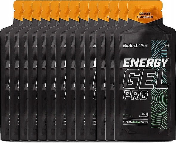 BioTechUSA - Energy Gel Pro, Orange - 12 x 40g