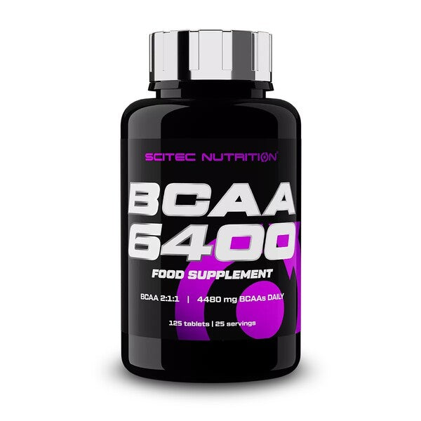 SciTec - BCAA 6400 - 125 tablets
