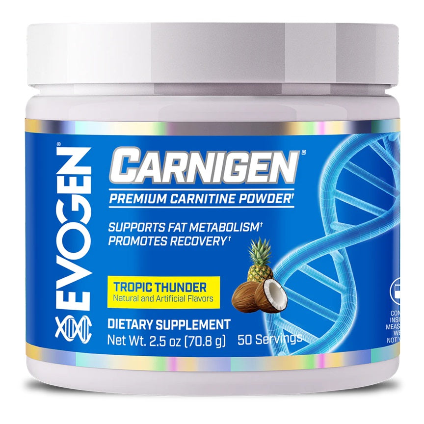 Evogen - Carnigen Powder, Tropic Thunder - 70.8g