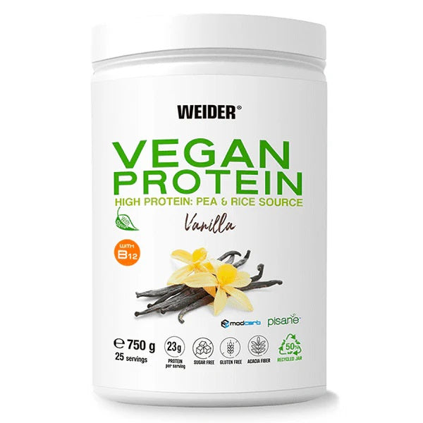 Weider - Vegan Protein, Vanilla - 750g