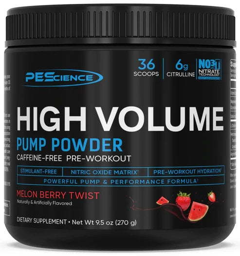 PEScience High Volume (New Formula) Melon Berry Twist - 270g