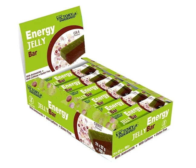 Weider - Joe Weider Victory Endurance Energy Jelly Bar, Cola - 24 x 32g