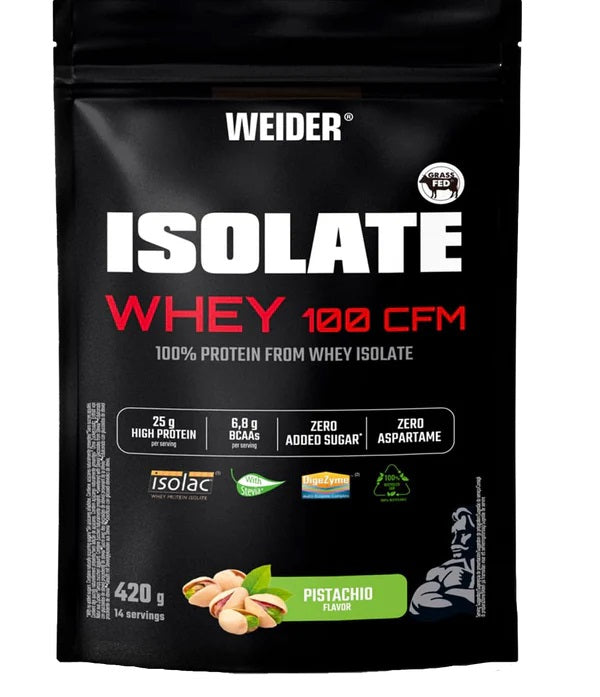 Weider - Isolate Whey 100 CFM, Pistachio - 420g