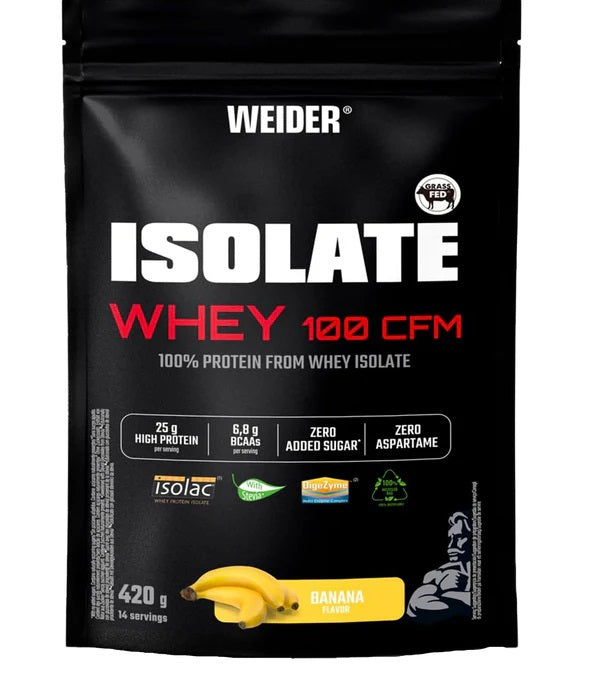 Weider - Isolate Whey 100 CFM, Banana - 420g