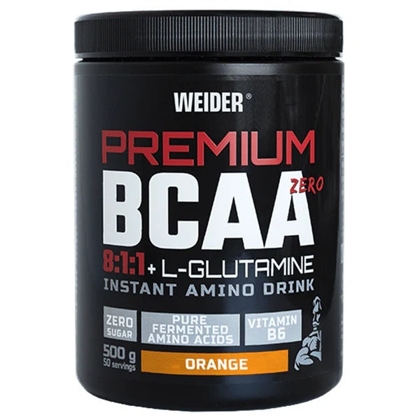 Weider - Premium BCAA Zero, Orange - 500g