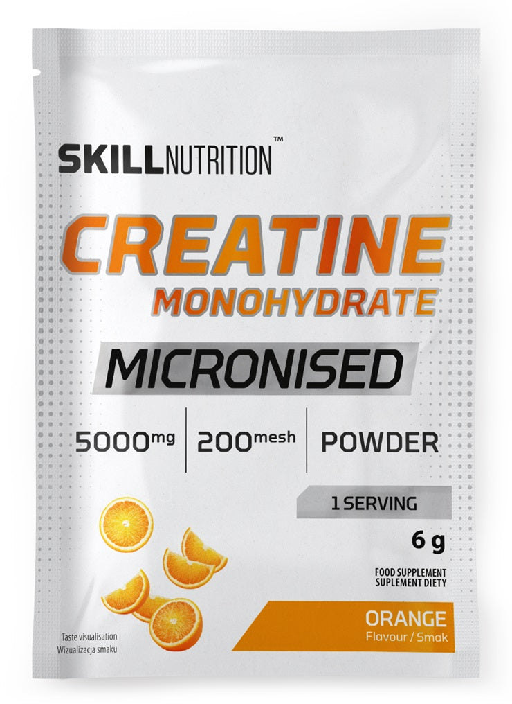 Skill Nutrition - Micronised Creatine Monohydrate, Orange - 6g (1 serving)
