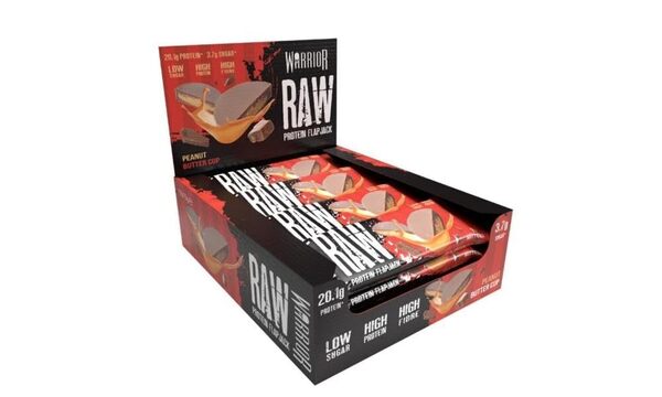 Warrior Raw Protein Flapjack Peanut Butter Cup - 12 bars