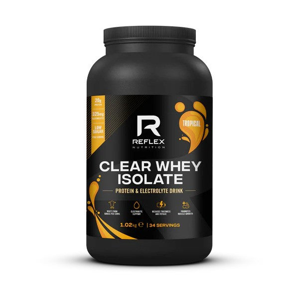 Reflex Nutrition Clear Whey Isolate Tropical - 1020g
