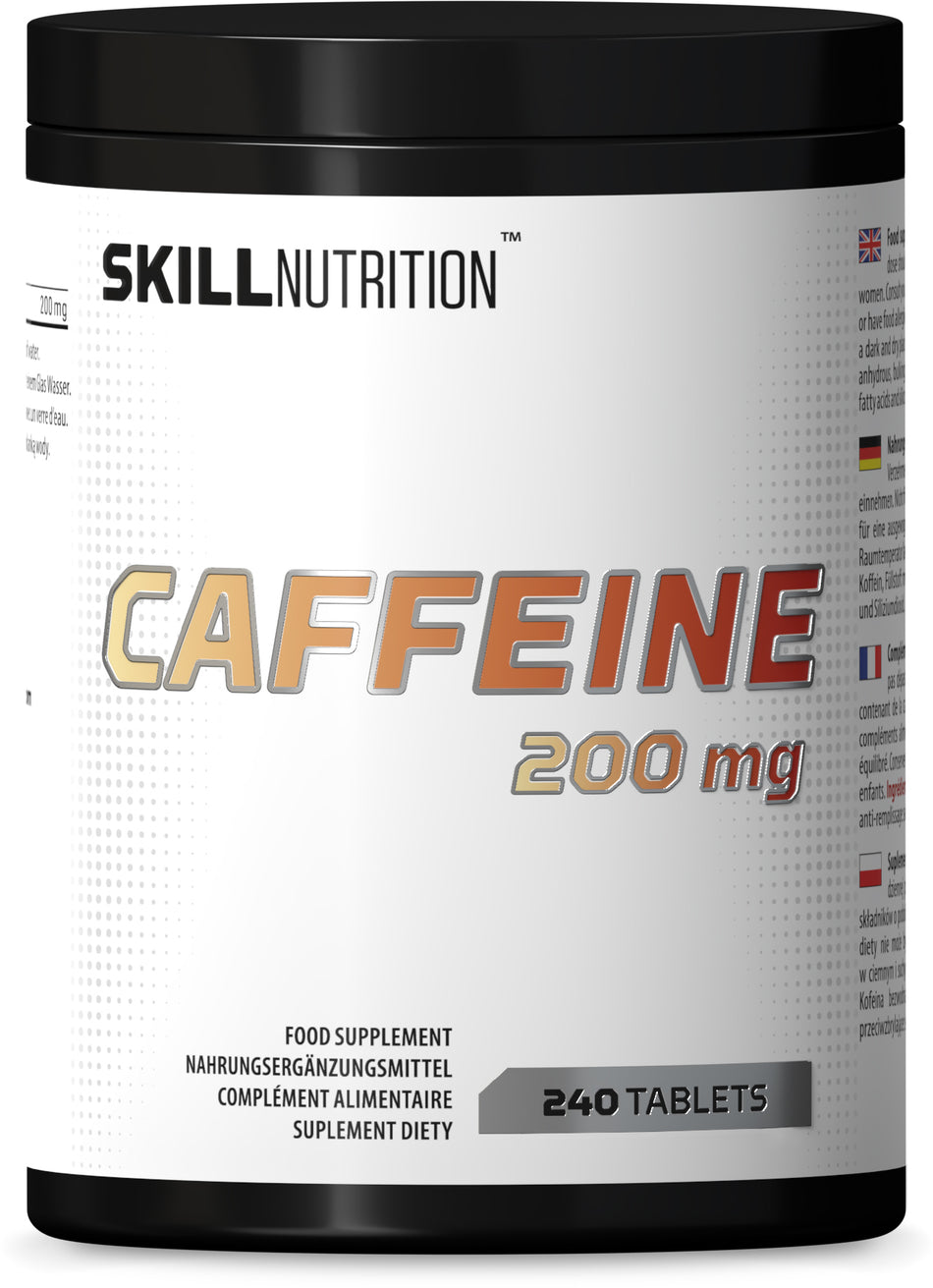 Skill Nutrition - Caffeine, 200mg - 240 tabs