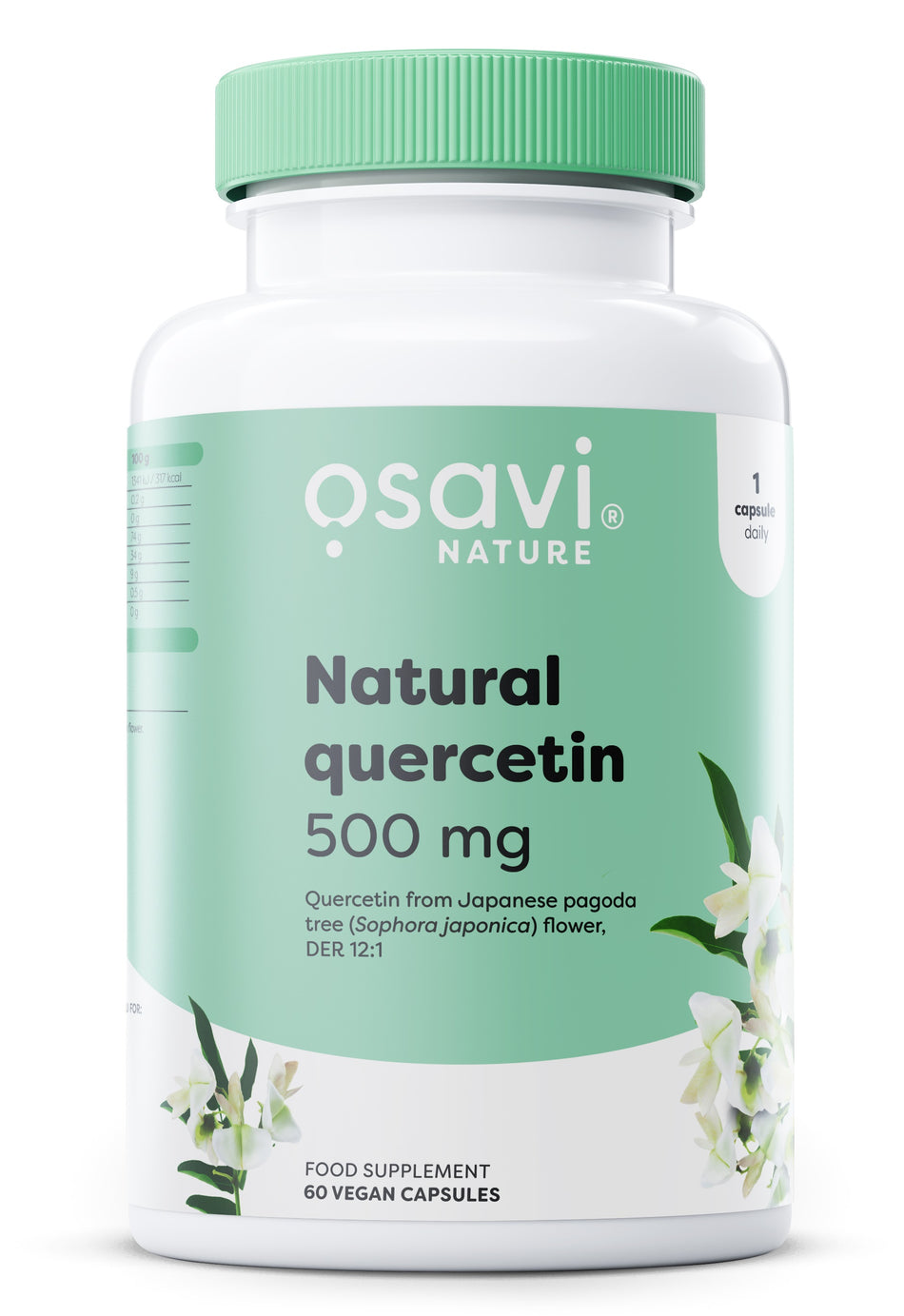 Osavi - Natural Quercetin, 500mg - 60 vegan caps