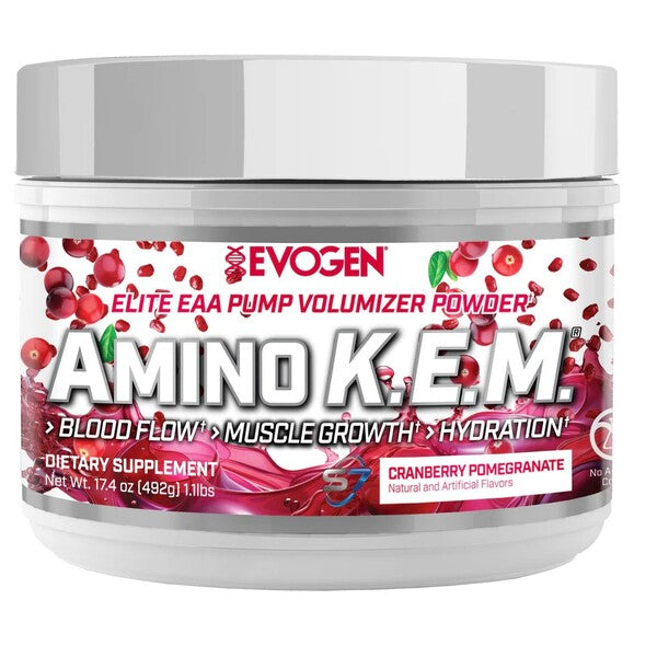 Evogen - Amino K.E.M. EAA, Cranberry Pomegranate - 492g