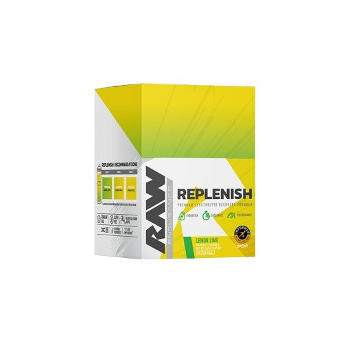 Raw Nutrition Replenish Lemon Lime - 20 stick packs
