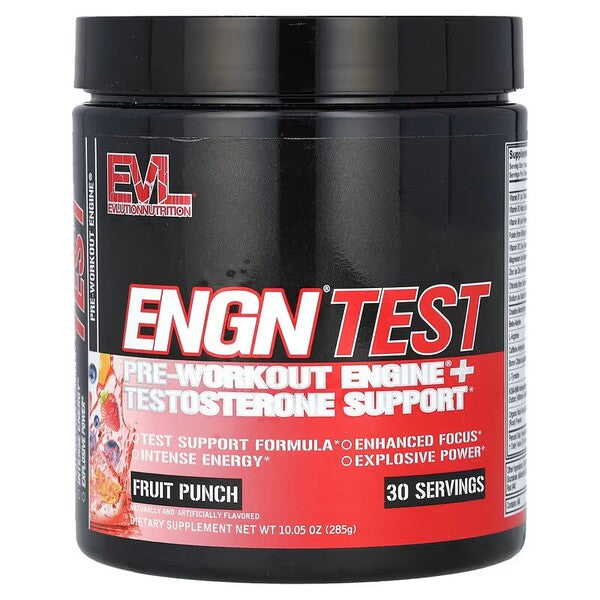EVLution Nutrition ENGN Test Fruit Punch 285g