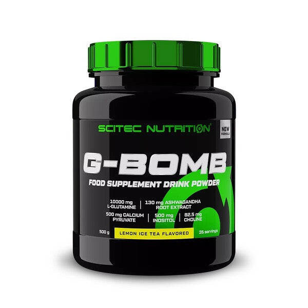 SciTec - G-Bomb, Lemon Ice Tea - 500g