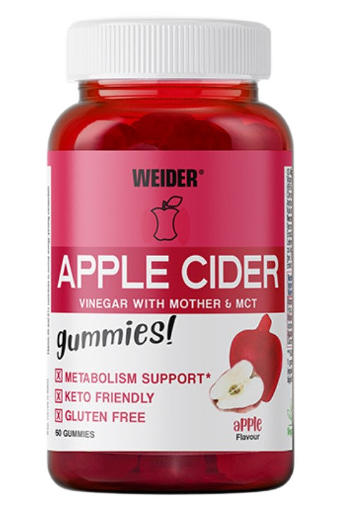 Weider - Apple Cider, Apple - 50 gummies