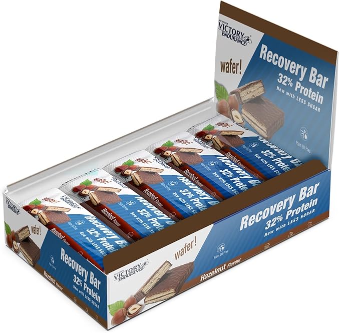 Weider - Joe Weider Victory Endurance Recovery Bar, Hazelnut - 12 x 50g