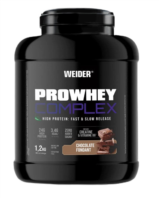 Weider - Pro Whey Complex, Chocolate Fondant - 1200g