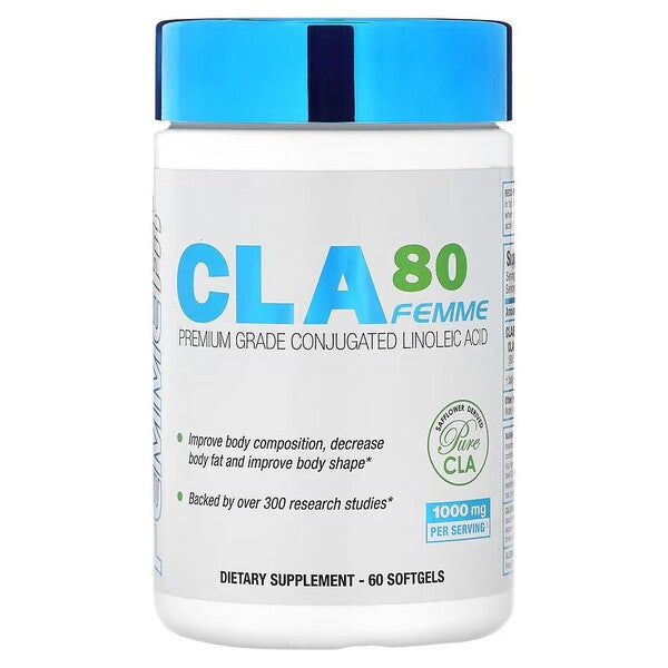 AllMax Nutrition CLA 80 Femme 60 softgels