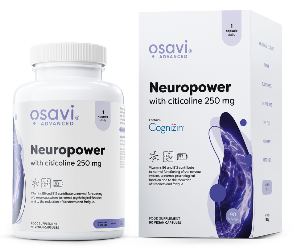 Osavi - Neuropower with Citicoline, 250mg - 90 vegan caps
