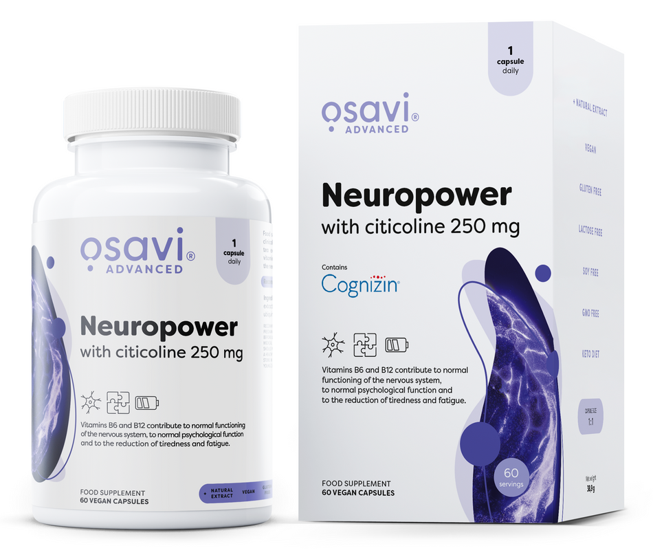 Osavi - Neuropower with Citicoline, 250mg - 60 vegan caps