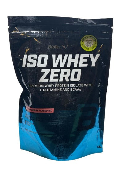 BioTechUSA - Iso Whey Zero, Strawberry - 500g