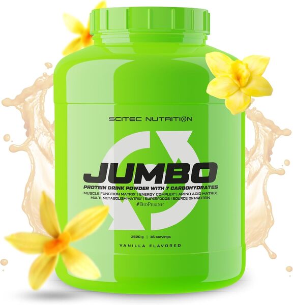 SciTec - Jumbo, Vanilla - 3520g