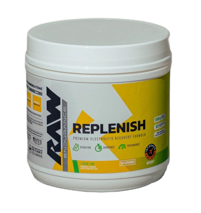 Raw Nutrition Replenish Tub Lemon Lime - 810g