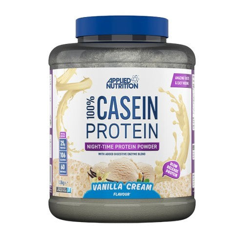 Applied Nutrition 100% Casein Protein Vanilla - 1800g