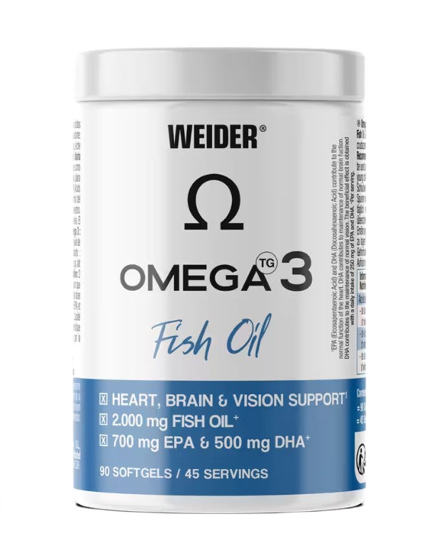 Weider - Omega 3 Fish Oil, 2000mg - 90 softgels