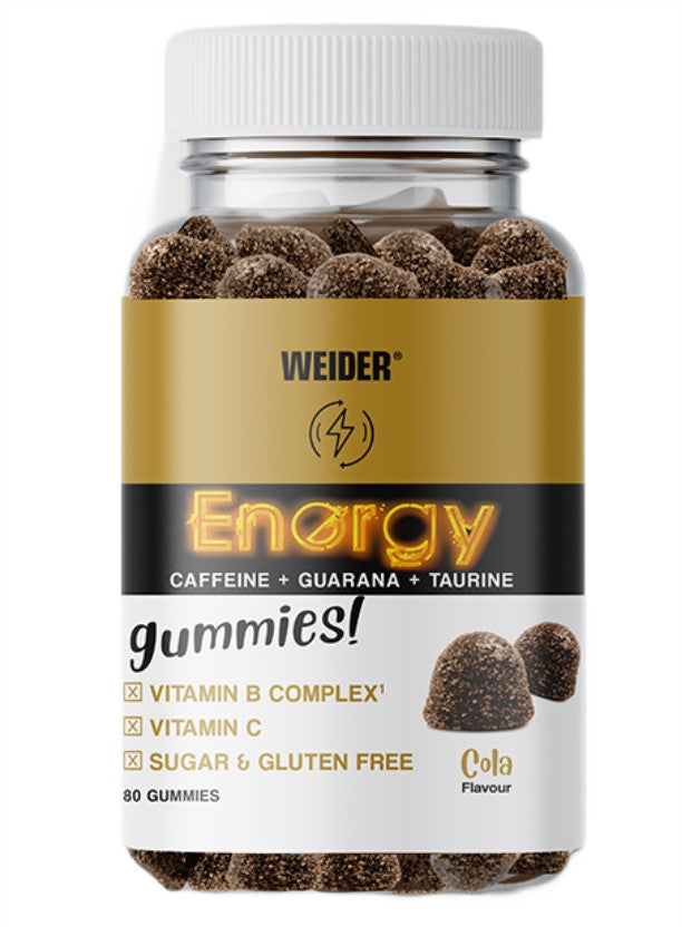 Weider - Energy Gummies, Cola - 80 gummies