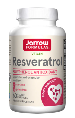 Jarrow Formulas - Resveratrol, 100mg - 60 vcaps