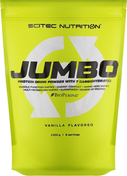 SciTec - Jumbo, Vanilla - 1320g