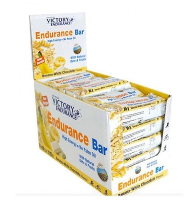 Weider - Joe Weider Victory Endurance Bar, Banana White Chocolate - 25 x 85g