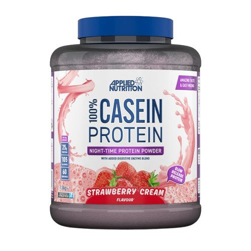 Applied Nutrition 100% Casein Protein Strawberry Cream - 1800g