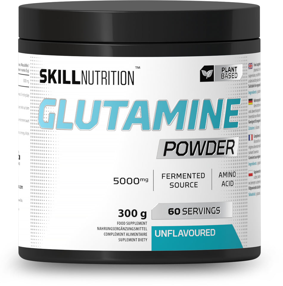 Skill Nutrition - Glutamine Powder, Unflavoured - 300g