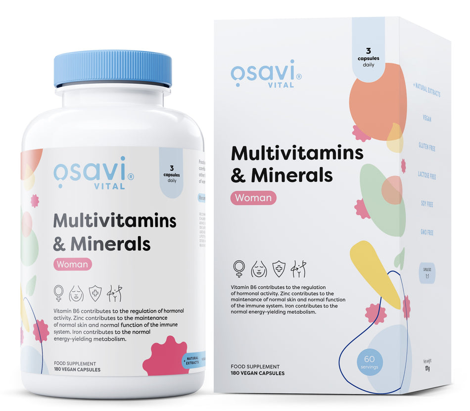 Osavi - Multivitamins & Minerals Woman - 180 vegan caps