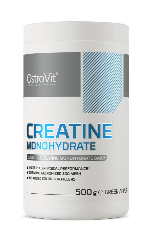 OstroVit - Creatine Monohydrate, Green Apple - 500g