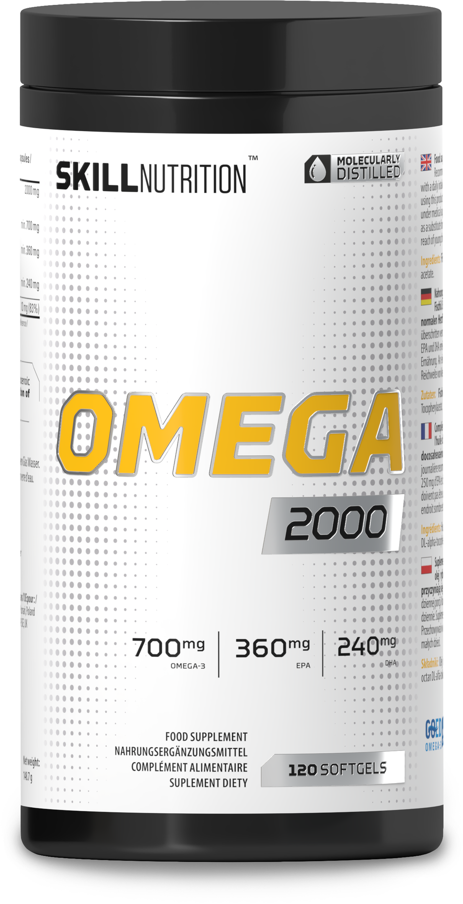 Skill Nutrition - Omega 2000 - 120 softgels