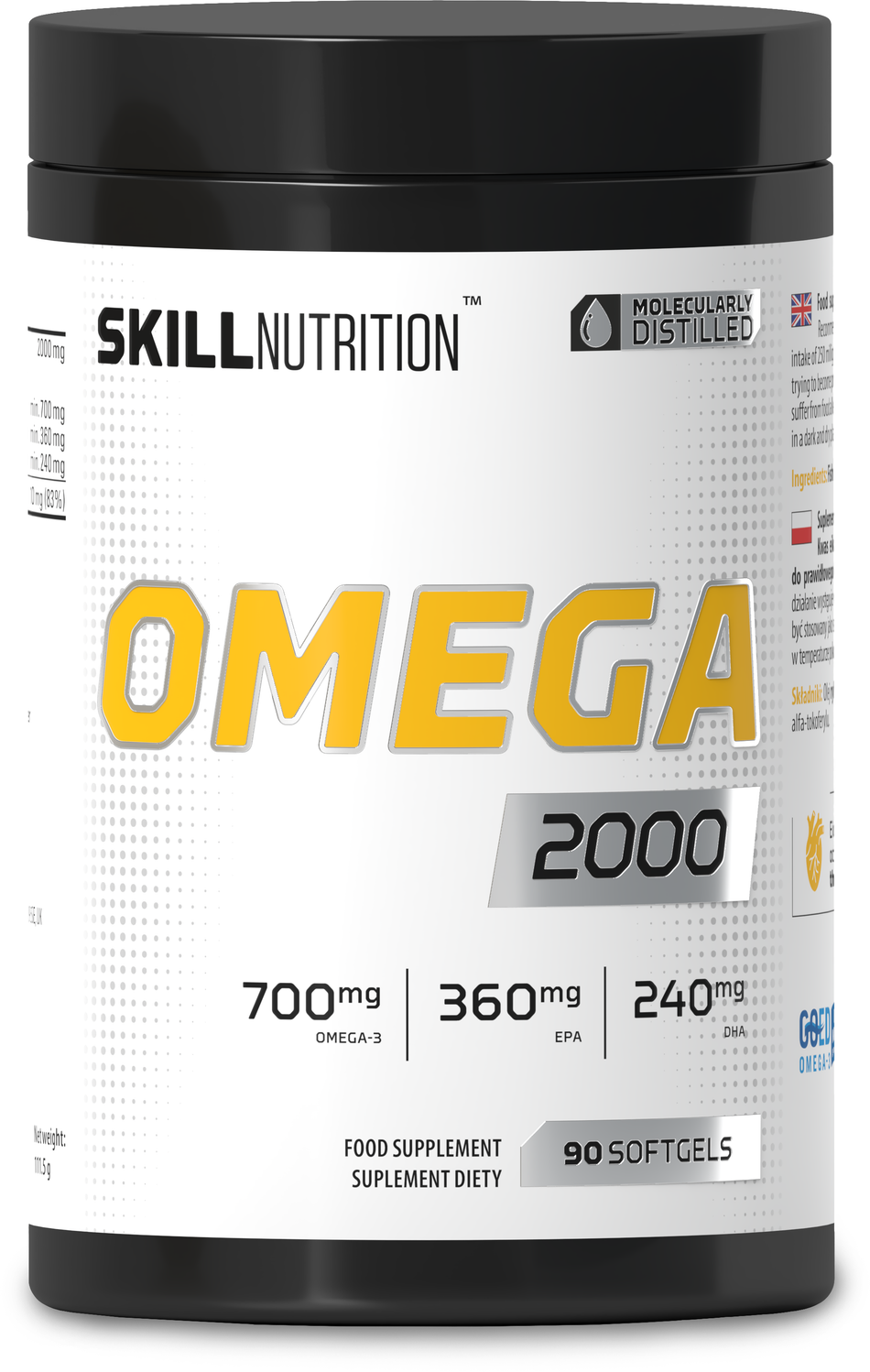 Skill Nutrition - Omega 2000 - 90 softgels